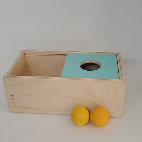 Lovevery Sliding Top Box Wooden Montessori Toy - Picture 1 of 9